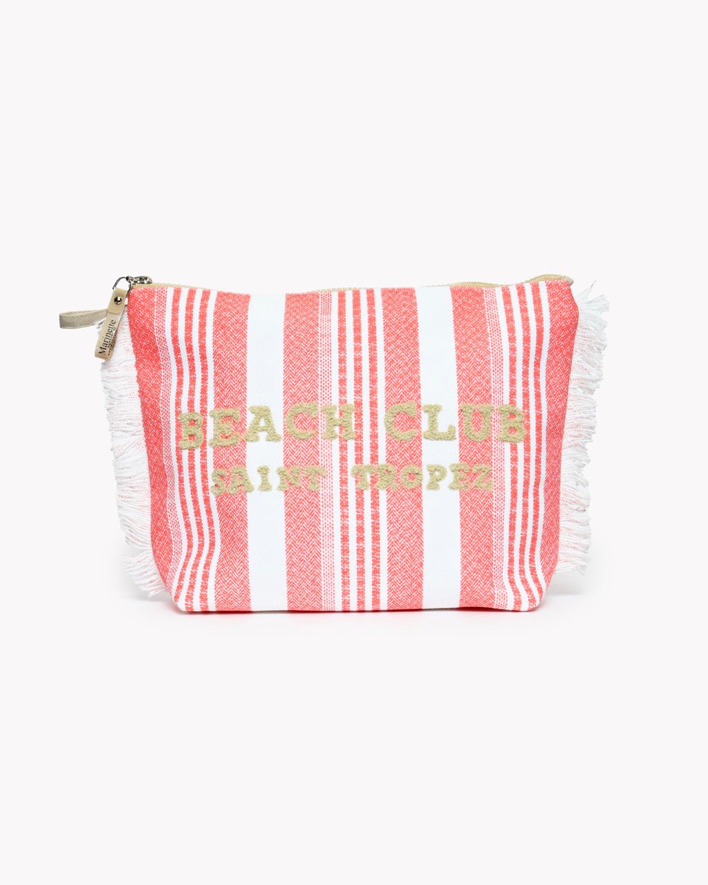 Pochette de Plage Petites Rayures BEACH CLUB - Marinette Saint-Tropez