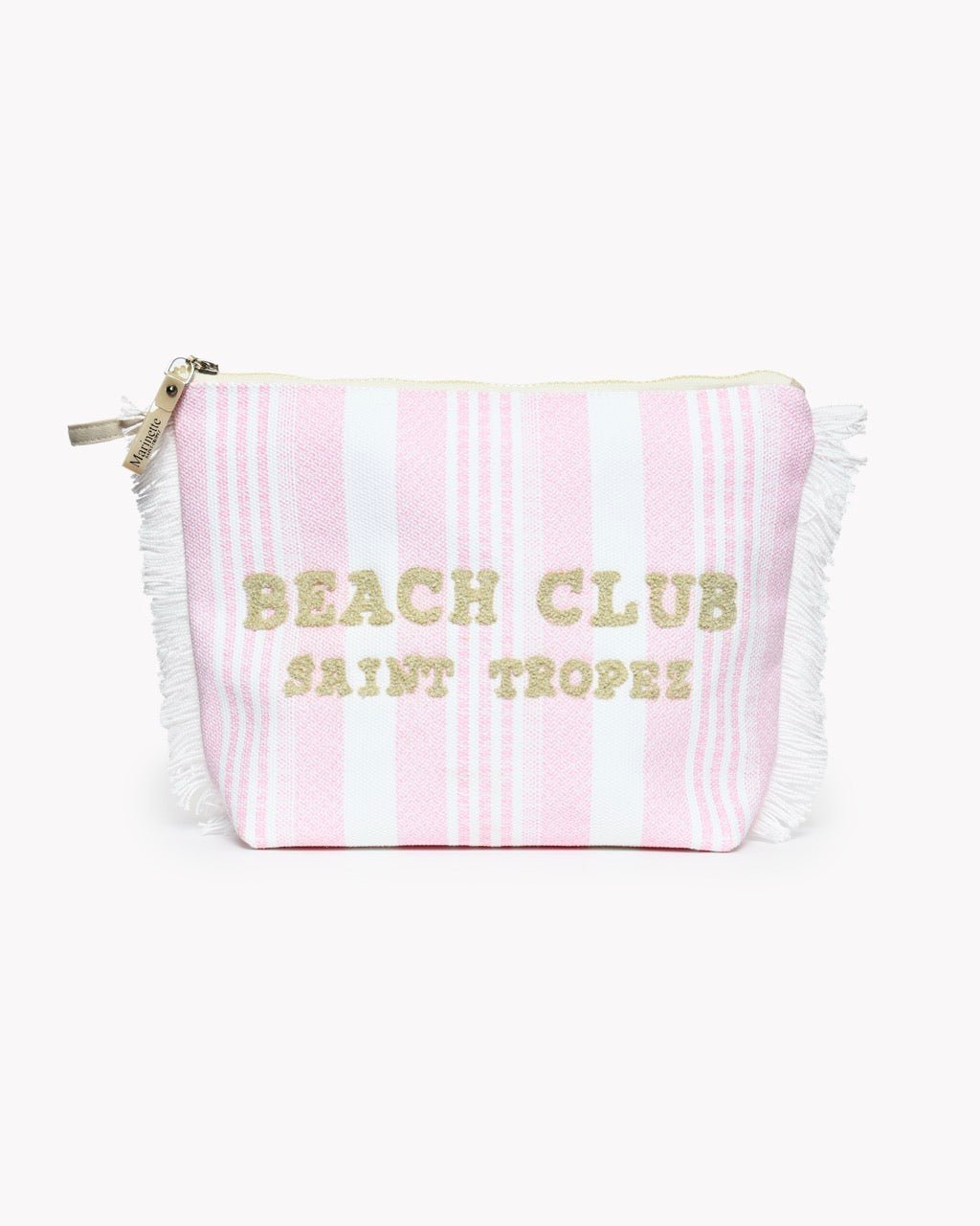 Pochette de Plage Petites Rayures BEACH CLUB - Marinette Saint-Tropez