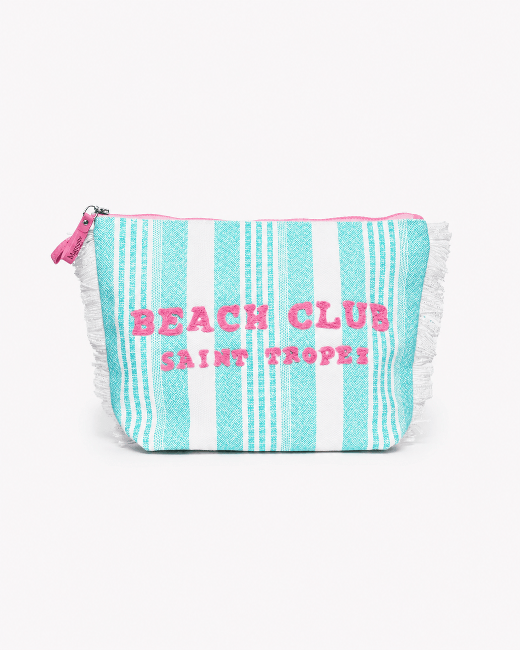 Pochette de Plage Petites Rayures BEACH CLUB - Marinette Saint-Tropez