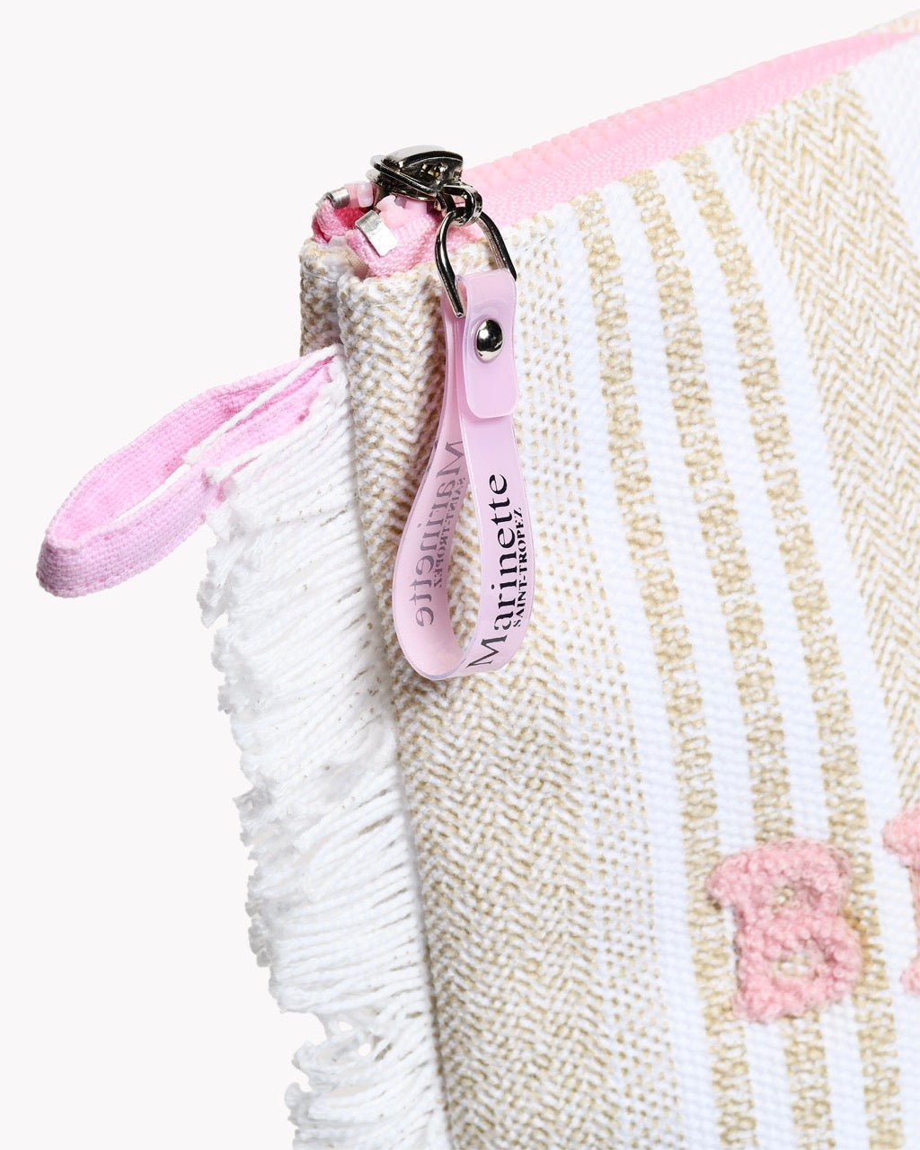 Pochette de Plage Petites Rayures BEACH CLUB - Marinette Saint-Tropez
