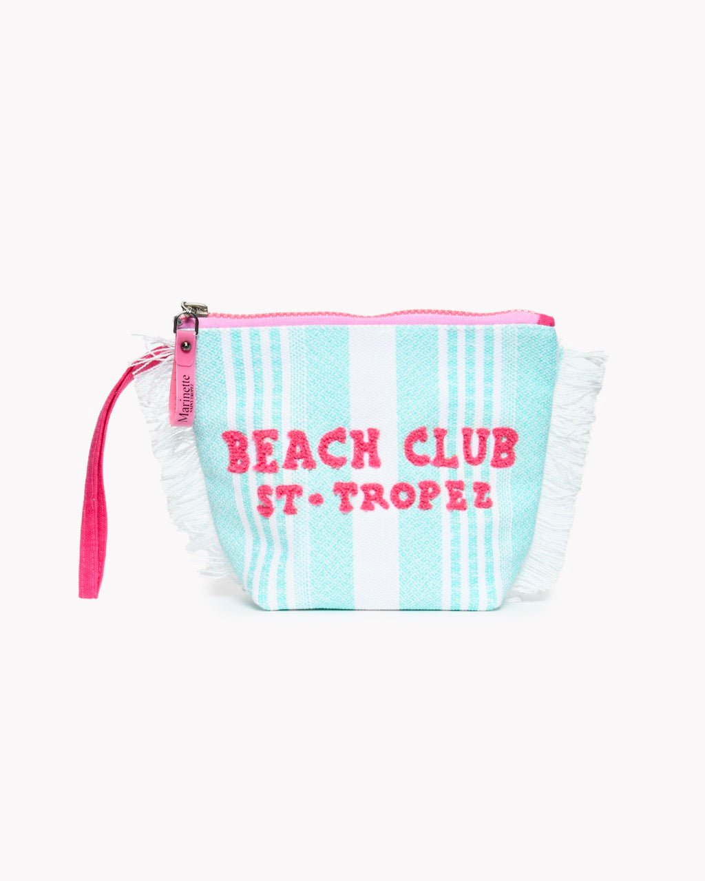 Pochette de Plage Petites Rayures BEACH CLUB - Marinette Saint-Tropez