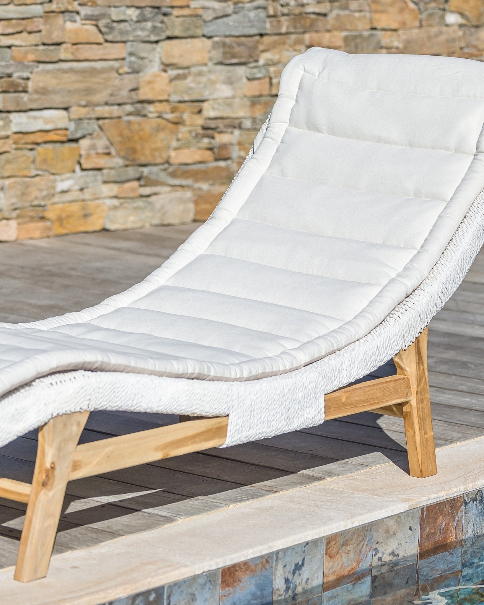 Roll - up sunbed Bristol - Marinette Saint - Tropez