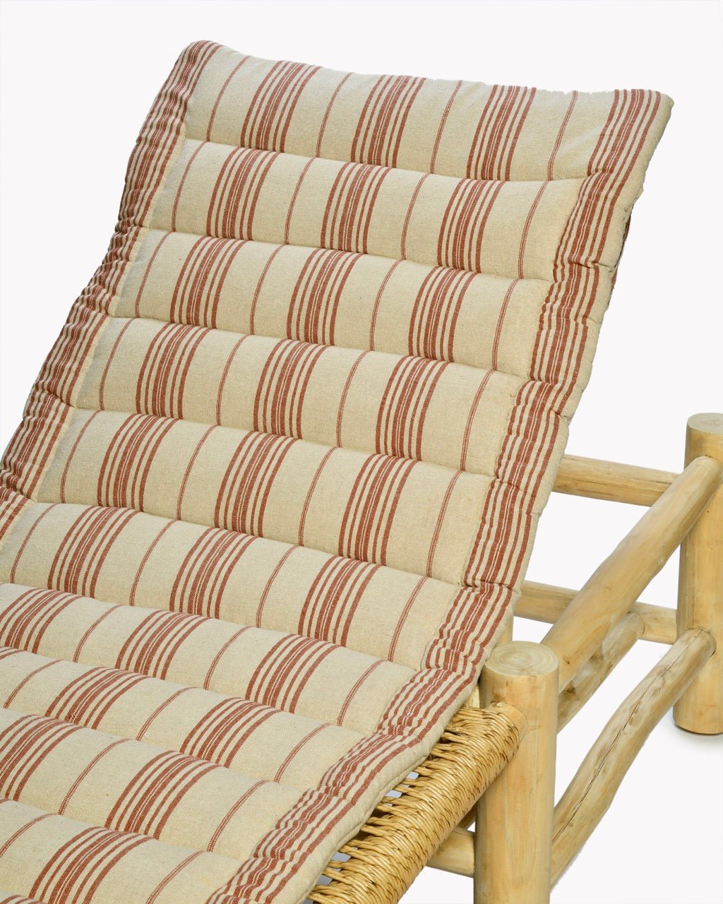 Roll - Up Sunbed PATIO 100% Coton | Enroulable & Transportable - Marinette Saint - Tropez