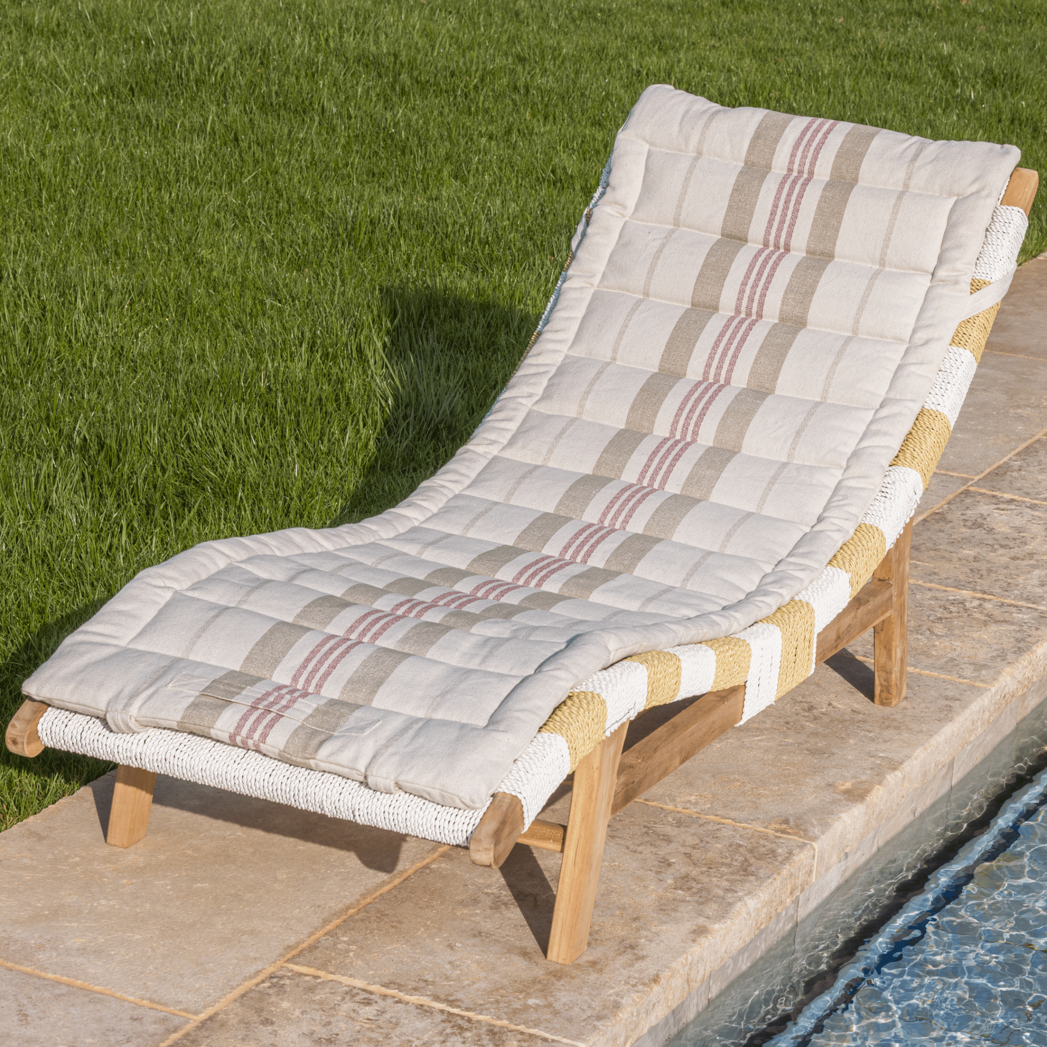 Roll - up sunbed Restanque - Marinette Saint - Tropez