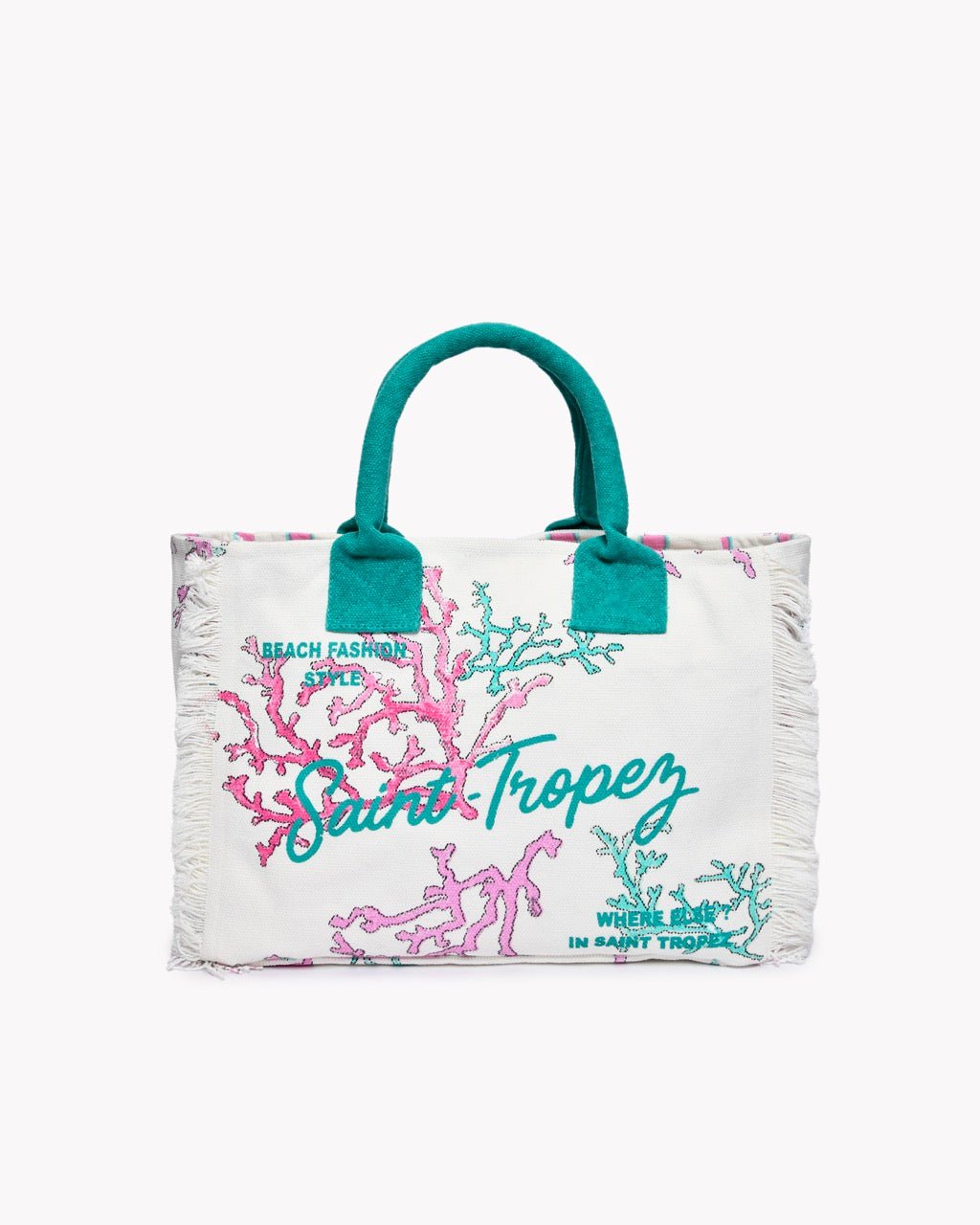 Sac de Plage Canoubier — Moyen Modèles 28×24×15 cm - 3 Coloris - Marinette Saint - Tropez