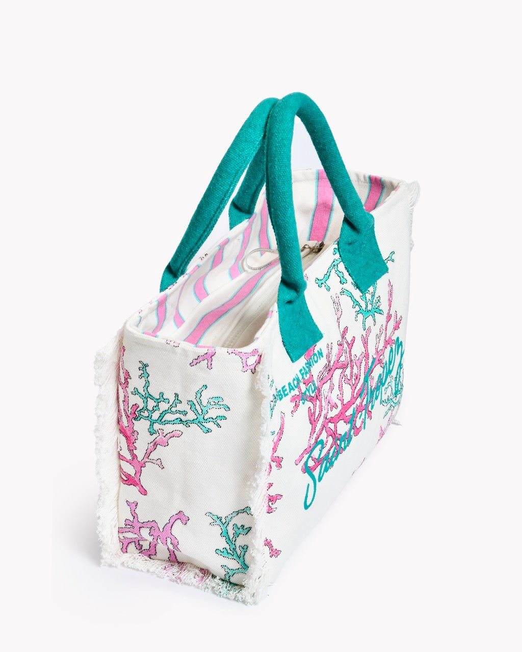 Sac de Plage Canoubier — Moyen Modèles 28×24×15 cm - 3 Coloris - Marinette Saint - Tropez