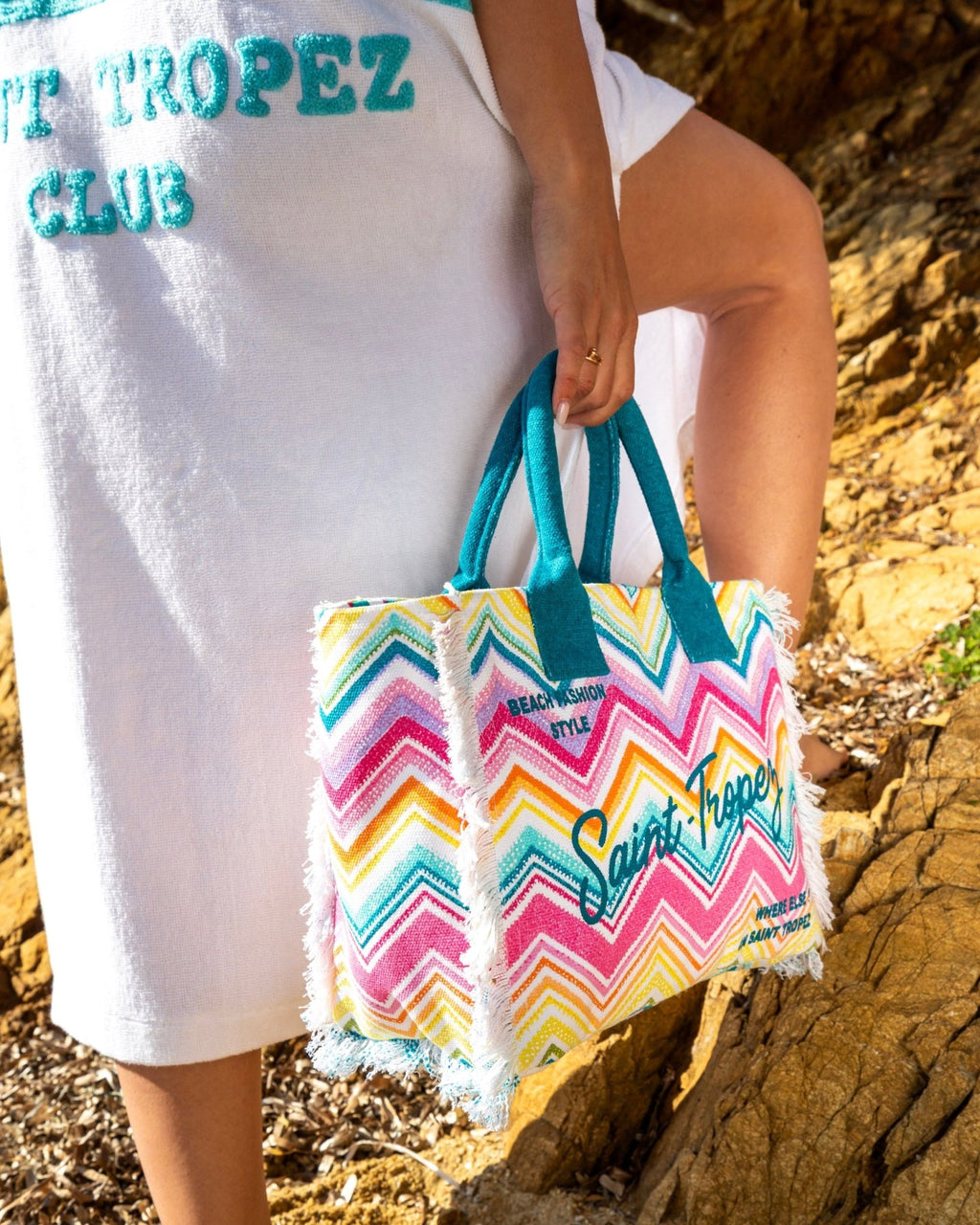 Sac de Plage Illusion - Grand Modèle - Marinette Saint - Tropez