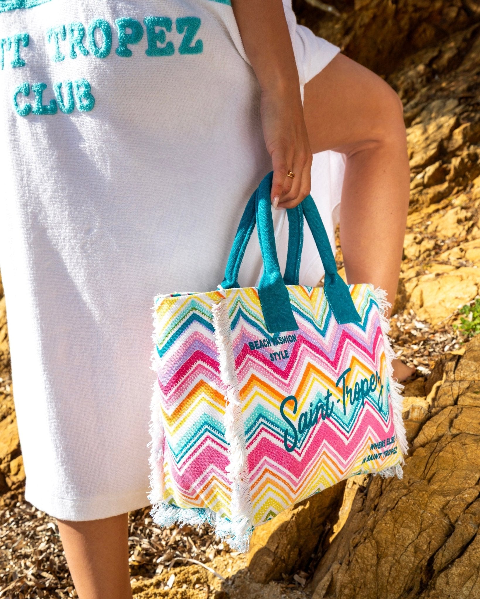 Sac de Plage Illusion - Grand Modèle - Marinette Saint - Tropez