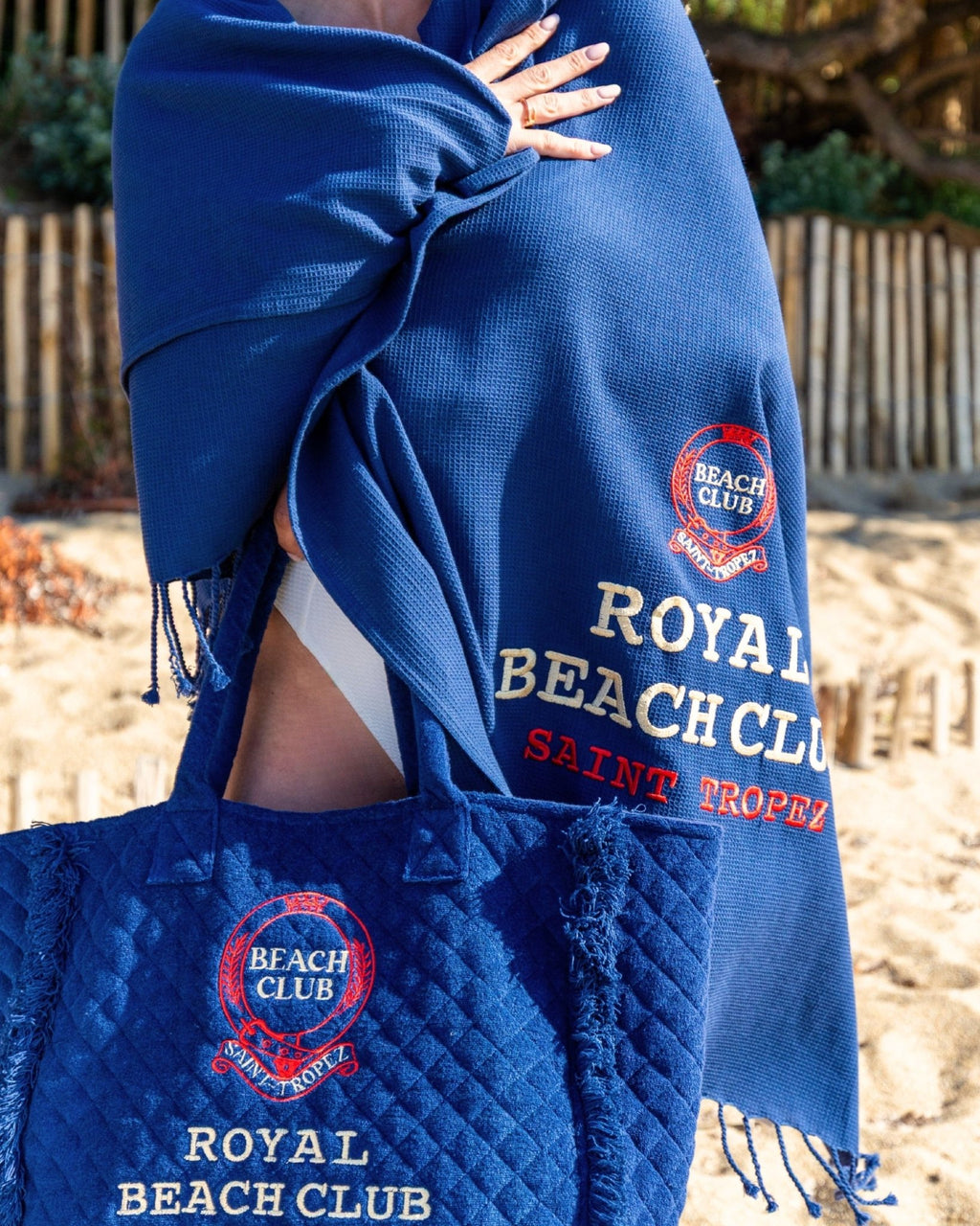 Sac de Plage Royal Beach Club Grand Modèle - Marinette Saint-Tropez