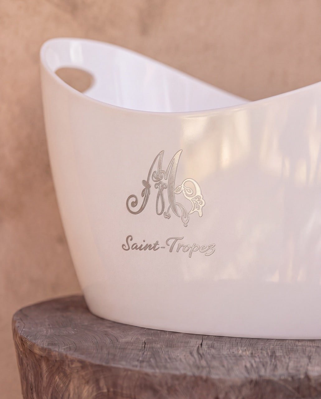 Seau 12L "M" Argent – Marinette Saint - Tropez - Marinette Saint - Tropez