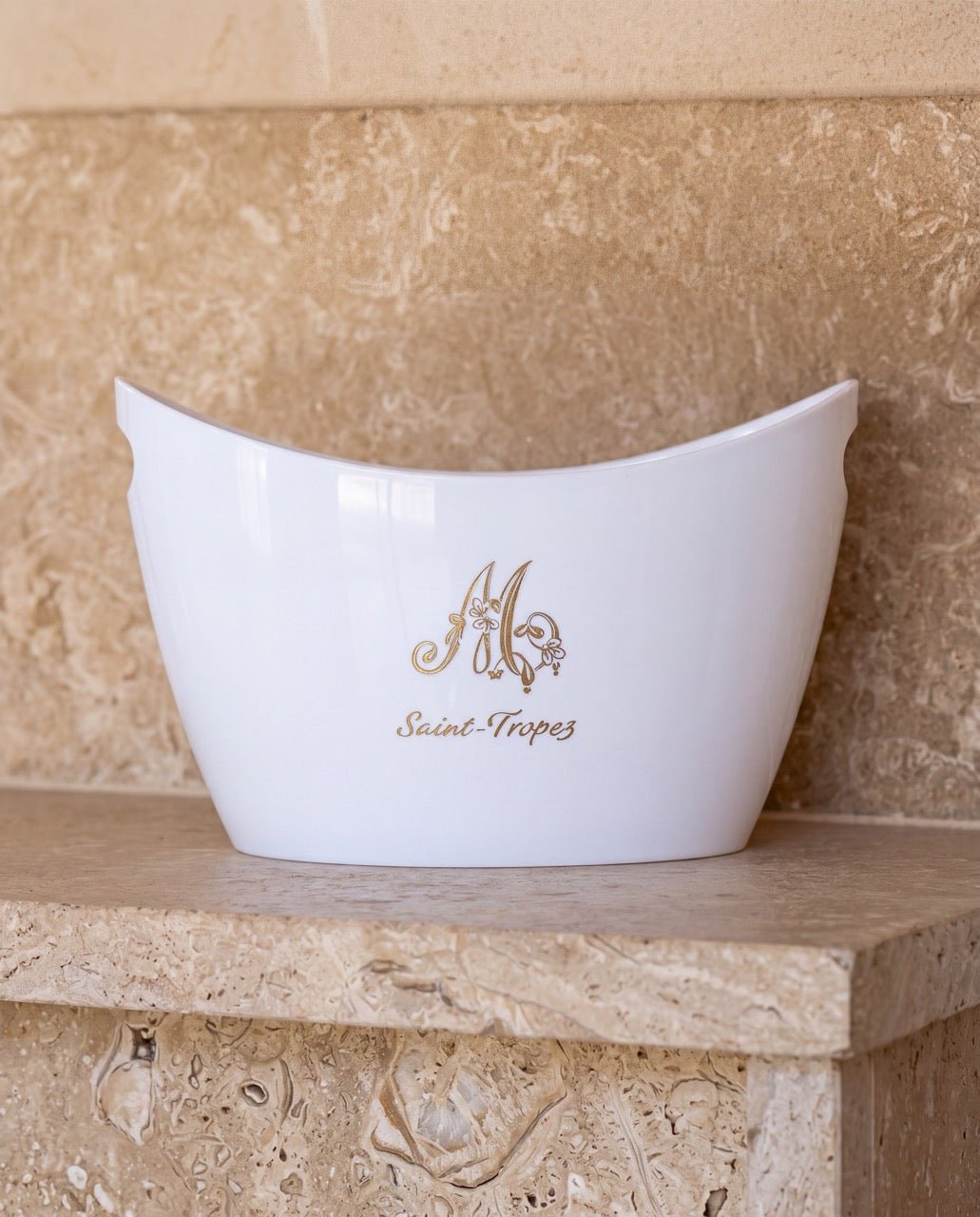 Seau 12L "M" Gold – Marinette Saint - Tropez - Marinette Saint - Tropez