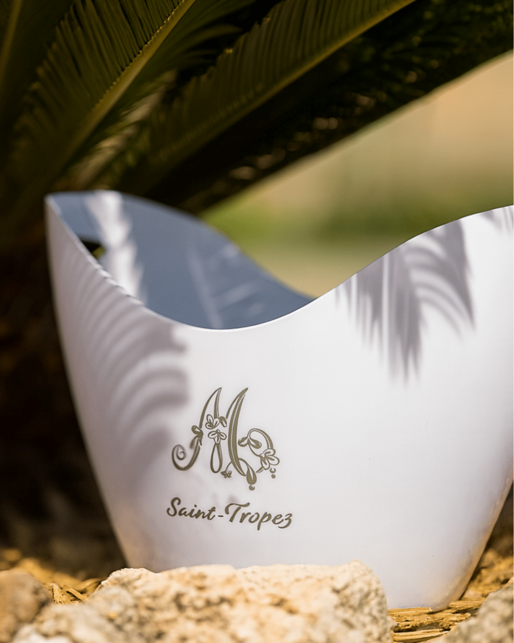 Seau 8L "M" Argent – Marinette Saint - Tropez - Marinette Saint - Tropez