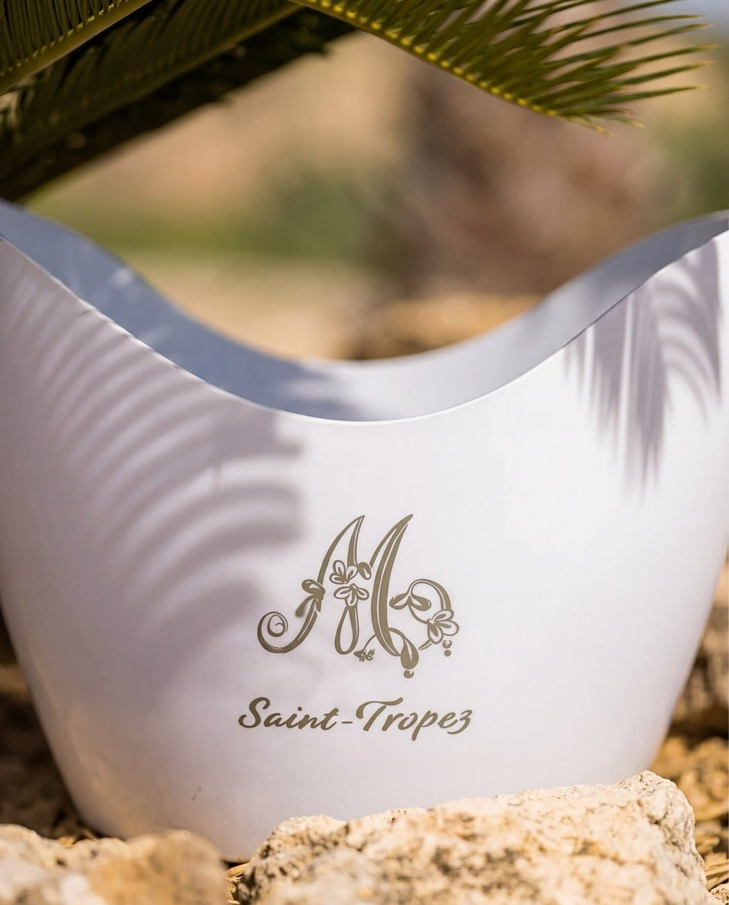 Seau 8L "M" Argent – Marinette Saint - Tropez - Marinette Saint - Tropez