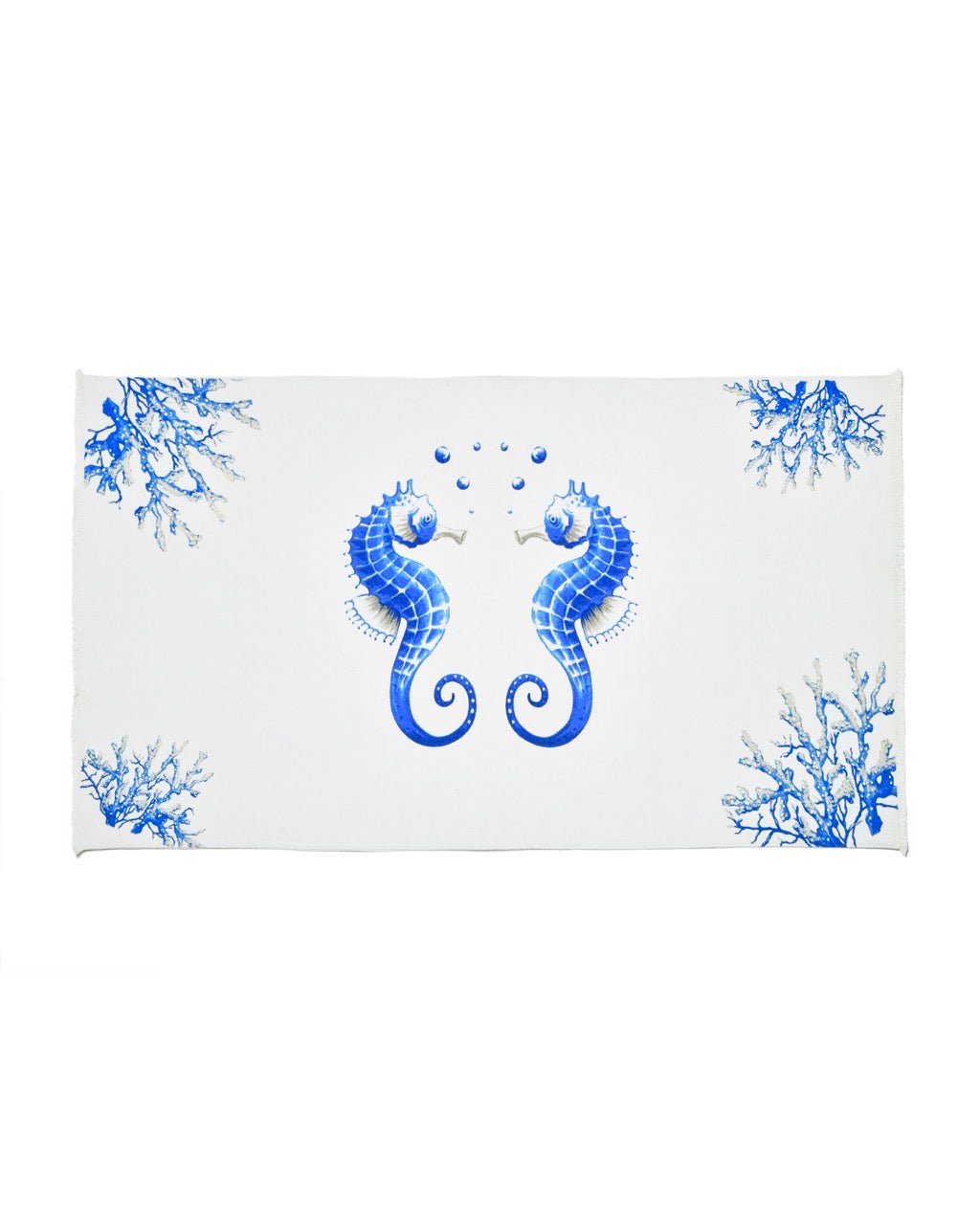 Tapis de Bain Collection AQUARIUM 100% Coton Imprimé - Marinette Saint - Tropez