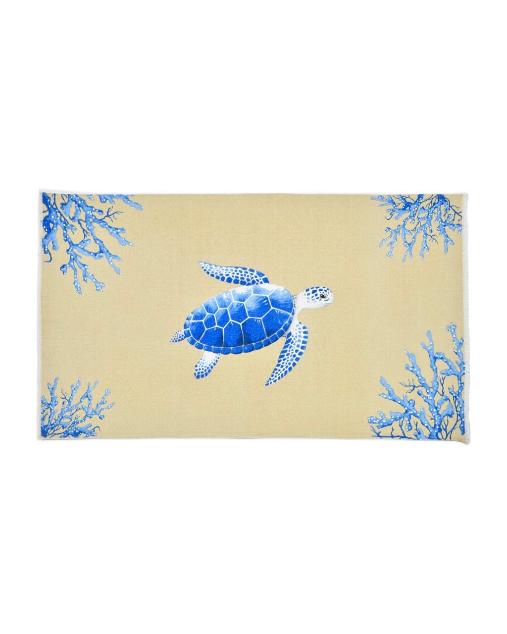 Tapis de Bain Collection AQUARIUM 100% Coton Imprimé - Marinette Saint - Tropez