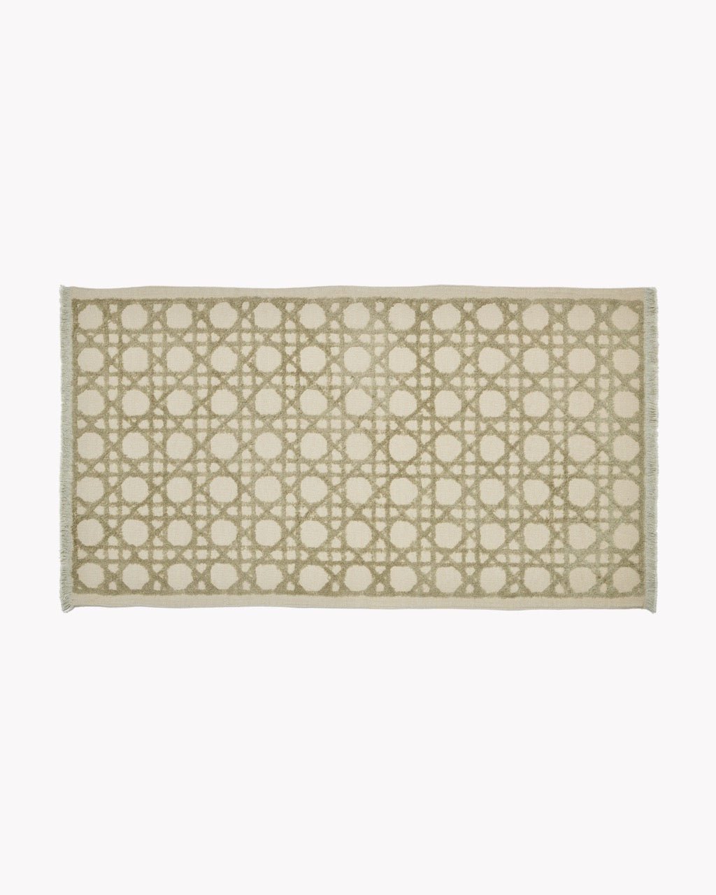 Tapis de Bain & Desserte de Lit Crasy 100% Coton Print Tufté - Marinette Saint - Tropez