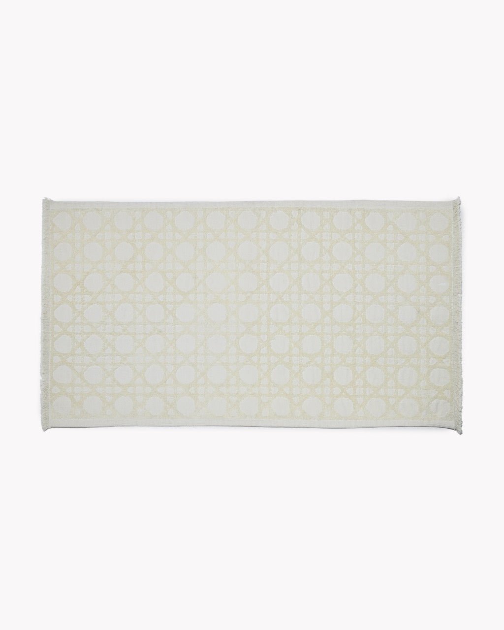 Tapis de Bain & Desserte de Lit Crasy 100% Coton Print Tufté - Marinette Saint - Tropez