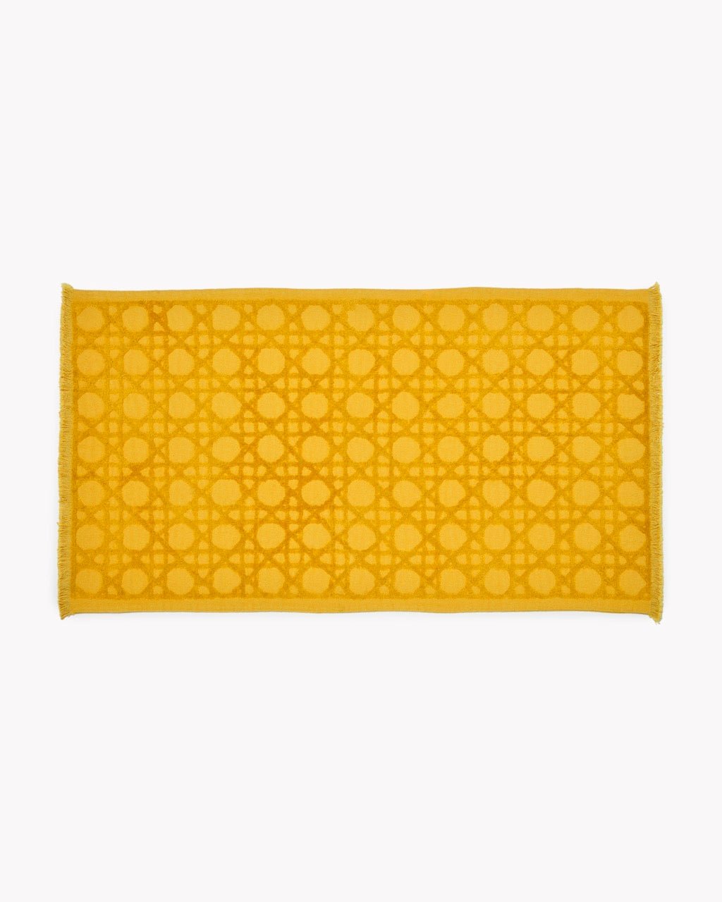 Tapis de Bain & Desserte de Lit Crasy 100% Coton Print Tufté - Marinette Saint - Tropez