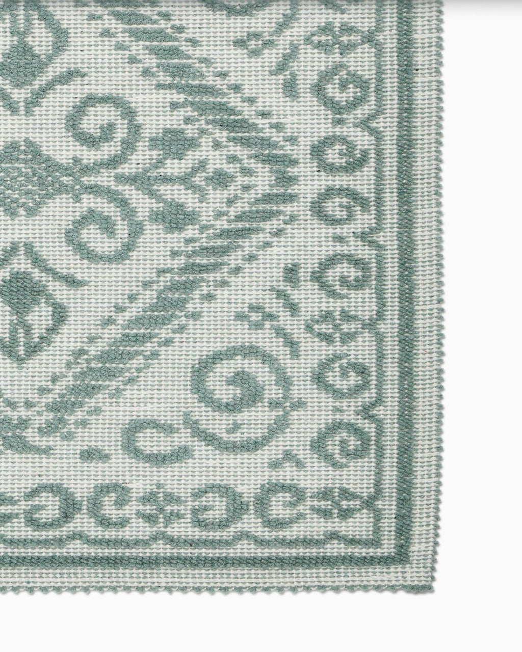 Tapis de bain et desserte de lit Como 100% coton relief floqué - Marinette Saint - Tropez