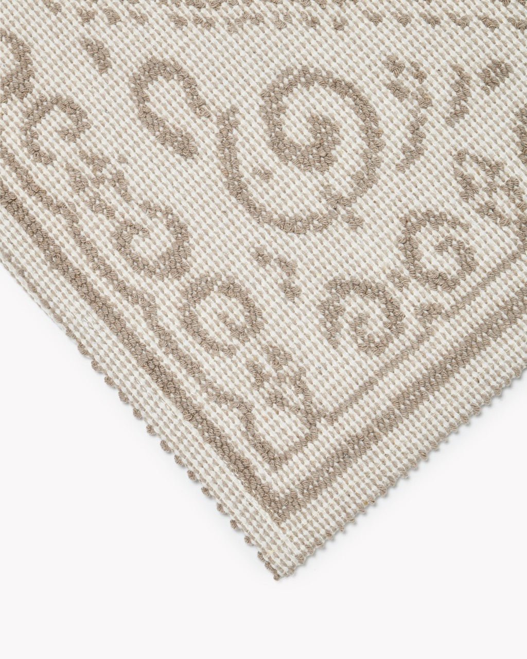 Tapis de bain et desserte de lit Como 100% coton relief floqué - Marinette Saint - Tropez