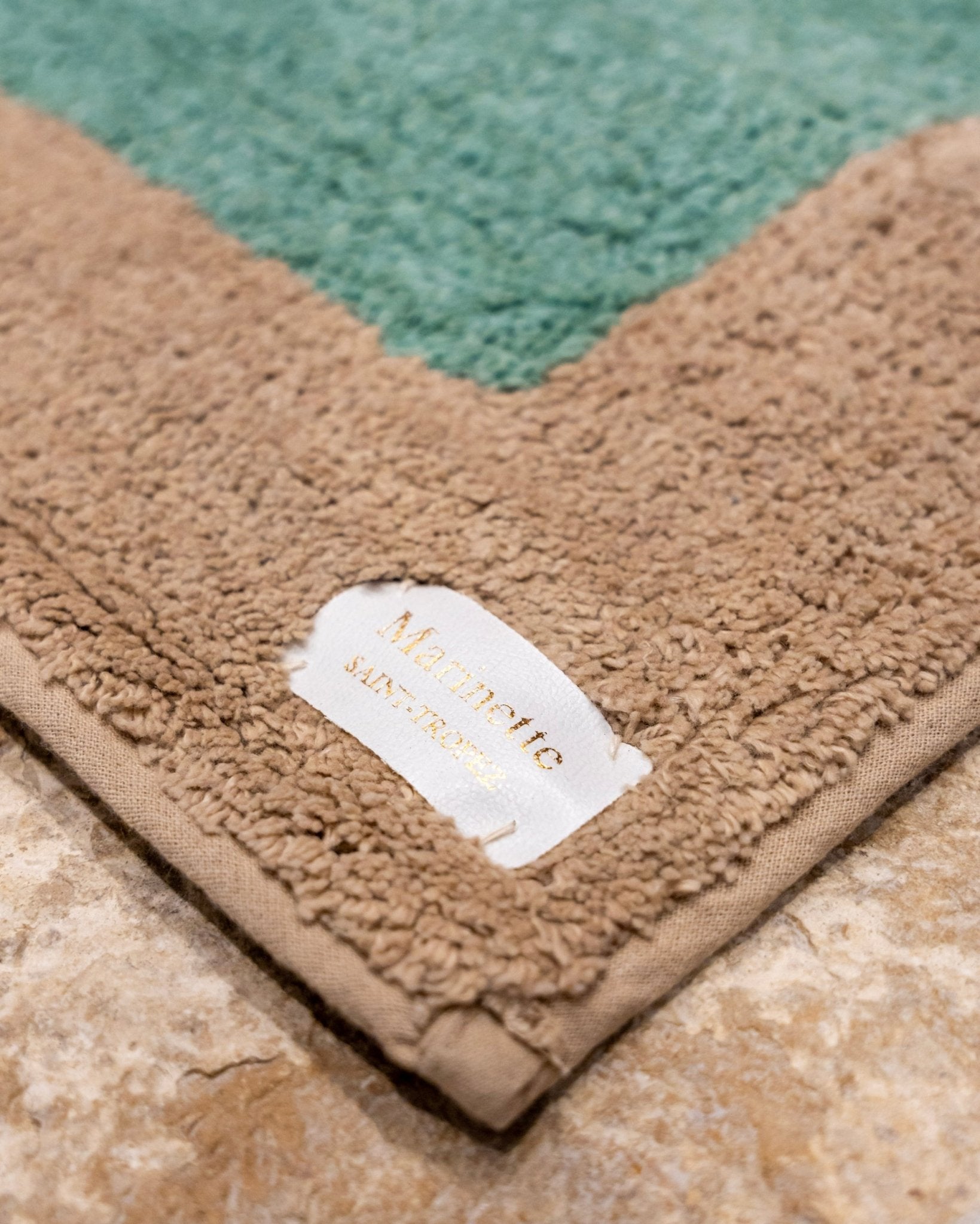 Tapis de Bain HERMITAGE 100% Coton - 2 Tailles - Marinette Saint - Tropez