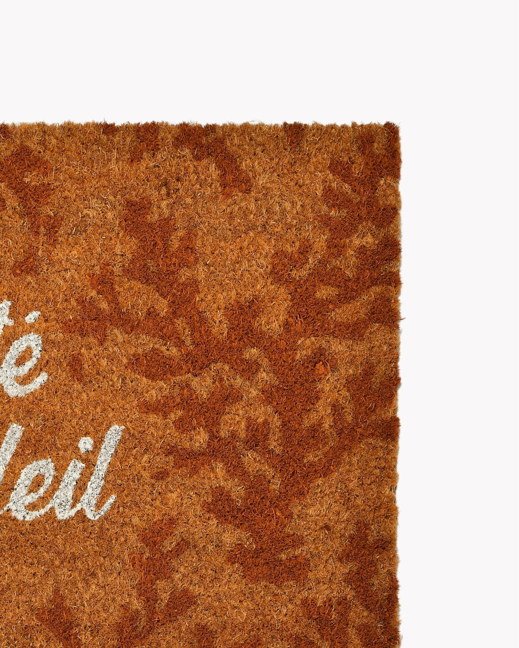 Tapis D'entrée Côté Soleil | 40x60cm | Inscription Cursive Blanche - Marinette Saint - Tropez