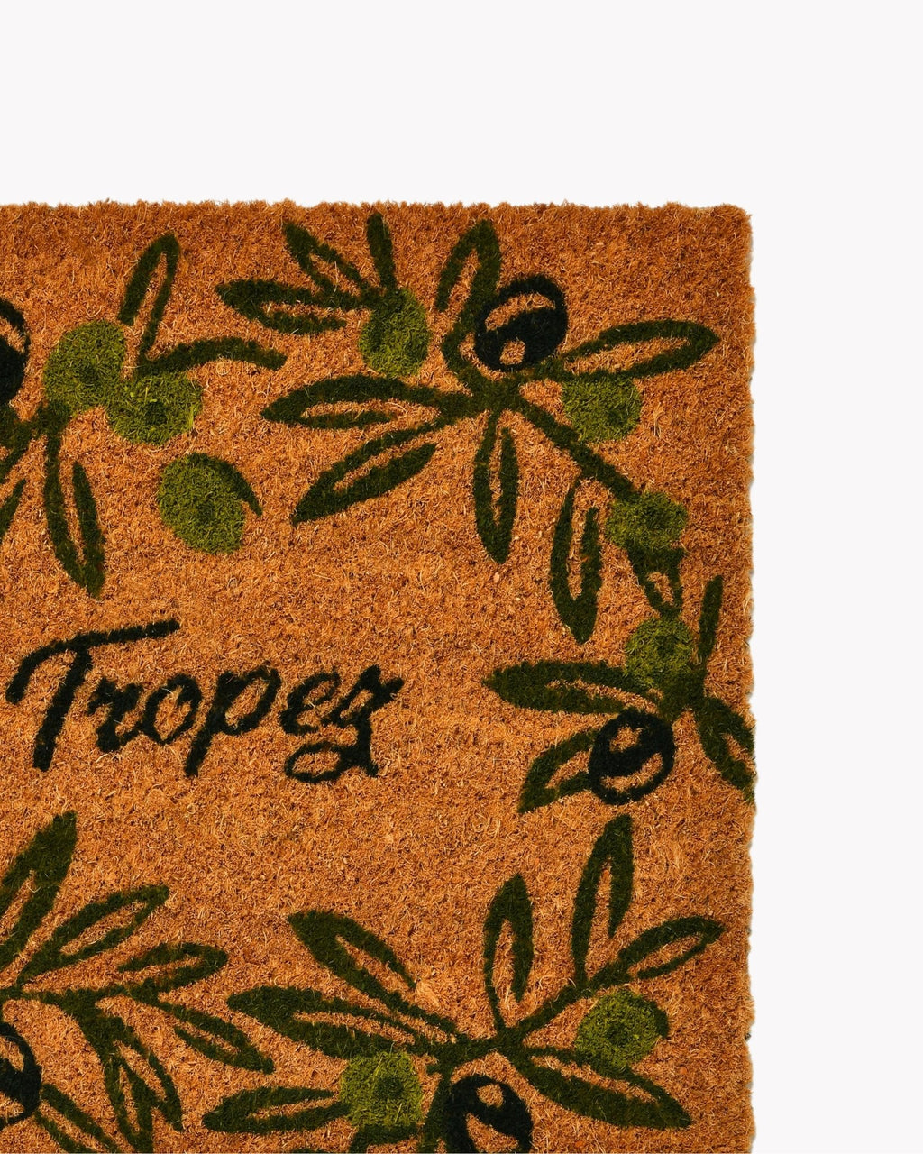 Tapis d'Entrée SAINT - TROPEZ | 40x60cm | Motif Olivier Provençal - Marinette Saint - Tropez