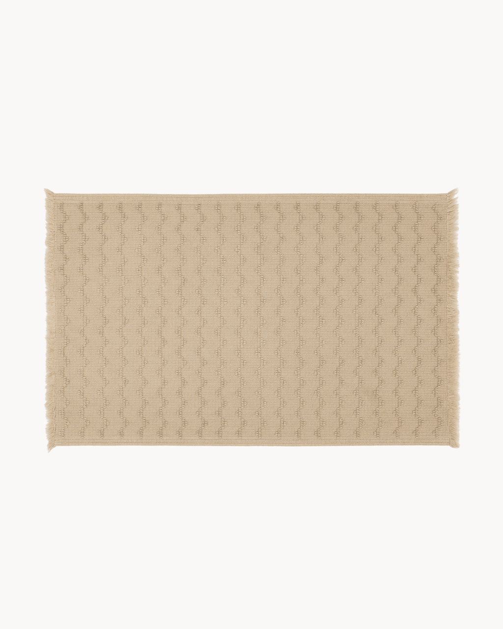 Tapis uni texturé Tropicale - Marinette Saint-Tropez