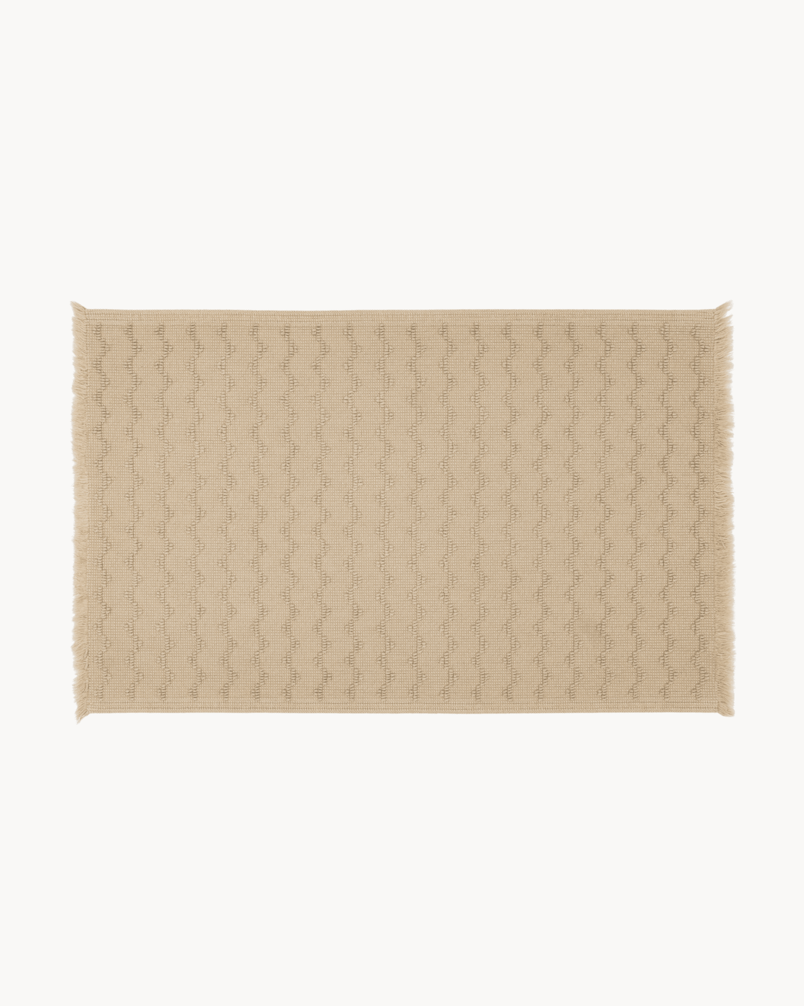 Tapis uni texturé Tropicale - Marinette Saint-Tropez